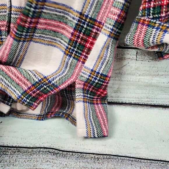 Maurices Women’s Medium Button Down Flannel Shirt Multicolor Plaid 100% Cotton C - Picture 3 of 9